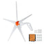 500W Wind Turbine Generator, 12V Wind Turbine Kit, 5 - Blade Wind Power Generator with MPPT Controller, Adjustable Windward Direction & 2.5m/s Start Wind Speed, Suitable for Home, Farm, RVs, Boats - Xdatou | Rechargeable Lifepo4 Batteries Voltage Converters Inverter