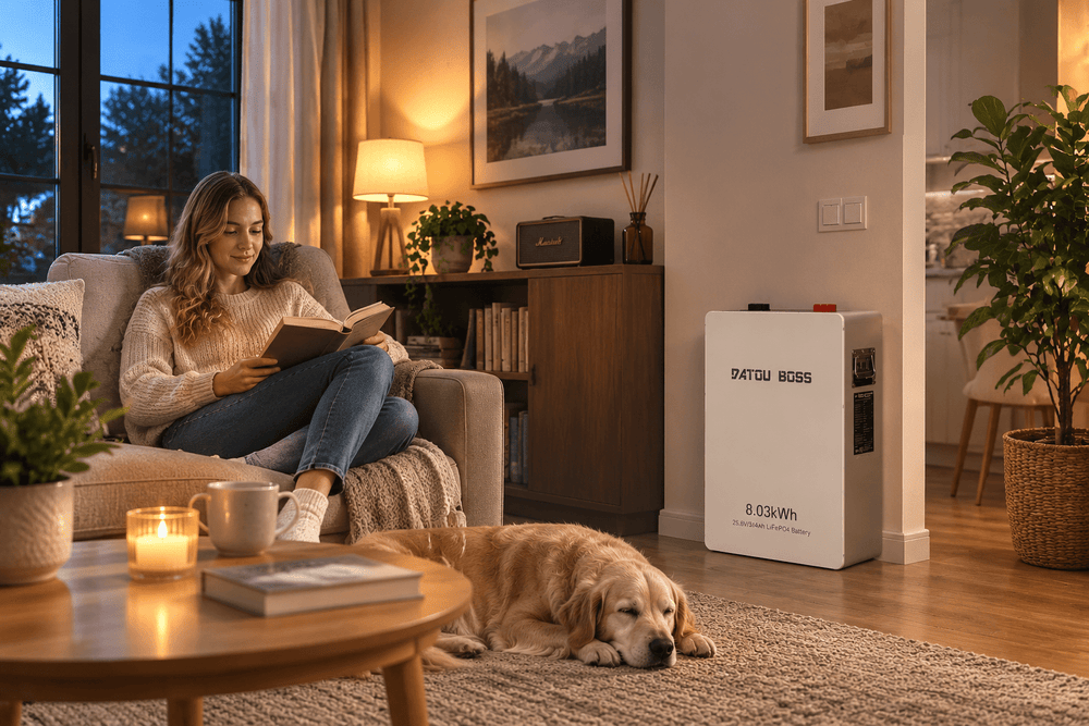 8kWh LiFePO4 Battery（Large capacity/small size）： A Reliable Choice for Home Energy Storage and Off-Grid Power