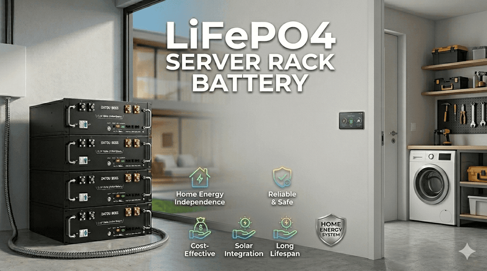 LiFePO4 Server Rack Battery: Is It the Better Personal Energy Storage for Private Users?