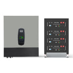 DATOUBOSS 51.2V 100Ah LiFePO4 Battery with 200A BMS + 11KW 48V Hybrid Inverter with 150A MPPT for Solar Energy Storage, RV, and Home Power Systems