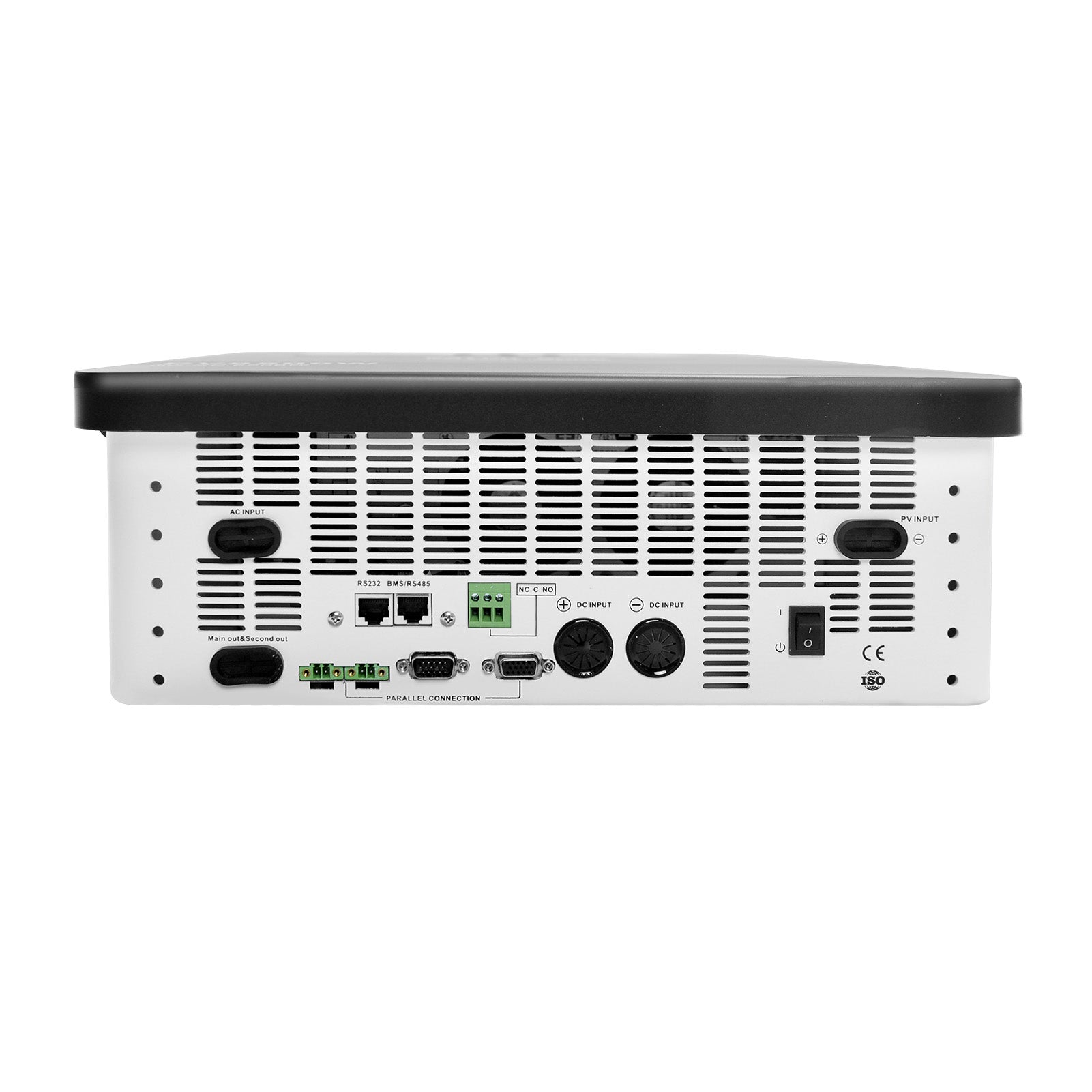 DATOUBOSS 6200W Solar Hybrid Inverter 48VDC to 230VAC, Pure Sine Wave Inverter with 120A MPPT, 8500W Photovoltaic Input, Supports Battery-Free Operation, BMS Protection System, for 48V Lithium Batteries, Dust and Water-Resistant(Compatible with WiFi 04)