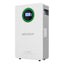 MFUZOP 51.2V 100Ah LiFePO4 Wall-Mounted Battery, 5.12kWh, 100A BMS, for Home Energy Storage