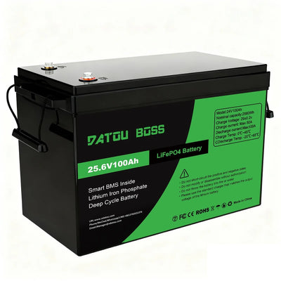24V 100Ah LiFePO4 Battery