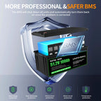 48V 100Ah LiFePO4 Battery & 5500W Hybrid Inverter Combo Kit, 48V to 110V, 120A MPPT controller, 5.12Kwh for Solar Energy Storage, RV, and Home Power Systems - Xdatou | Rechargeable Lifepo4 Batteries Voltage Converters Inverter