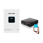 48V 100Ah LiFePO4 Rack Battery & 5500W Hybrid Inverter Combo Kit, 48V to 110V, 120A MPPT, for Solar Systems, Energy Storage
