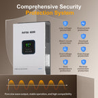 DATOUBOSS hybrid inverter 5500W, 48V to 110V, 120A MPPT, off-grid, and hybrid modes, 50Hz/60Hz, for solar system