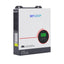 MFUZOP 6300W 48V Hybrid Solar Inverter, 48V DC to 120V AC, Dual MPPT 10kW PV Input, 120A Charger, Battery-Free Operation，for home solar systems(Compatible with WiFi 06)