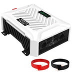 DATOUBOSS 3000W Pure Sine Wave Inverter, 12V to 230V AC Voltage Converter, Peak Power 6000W Peak Power, with Intelligent Detection System & LCD Display & 2 EU Socket