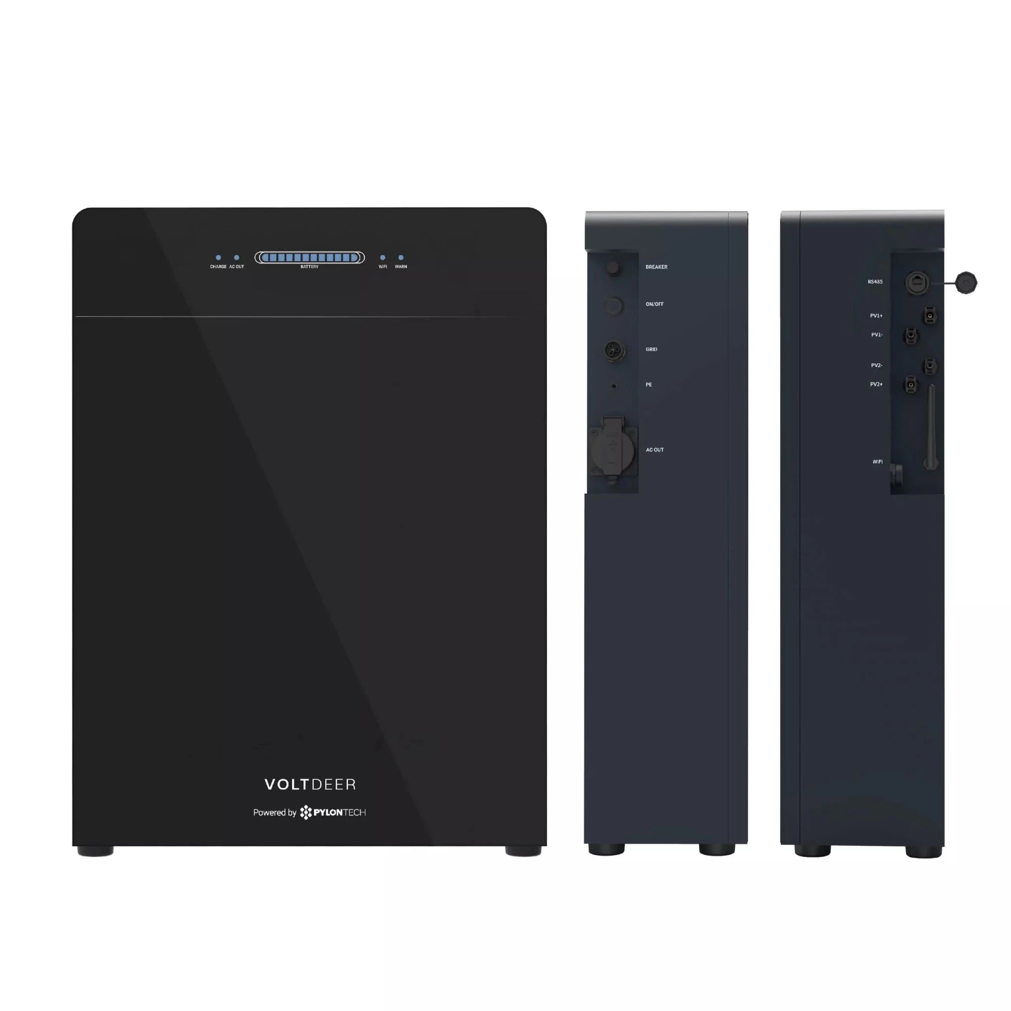 AC Coupled Battery Energy Storage System, 2400W Rated Power, 800W Grid Feed-in, 5.12Kwh Capacity Secondary image