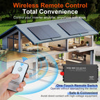 DATOUBOSS 2000W Pure Sine Wave Inverter,12V to 230V, 4000W peak power. with screen & remote control for trucks home RV etc.