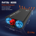 DATOUBOSS 2000W Pure Sine Wave Inverter, 24V to 230V, peak power 4000W. With remote control for RV home outdoor use.