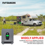 DATOUBOSS 24V 3.3kW 2.56kWh Solar Home Storage Backup Off Grid Kit 100Ah LiFePO4 (2x12V100Ah, EVE cells) + 3300W Hybrid Inverter, 150A MPPT, Pure Sine Wave, On Grid，24V DC to 220/230V AC, BMS Protection, for RV & Home Solar Systems. - Xdatou | Rechargeable Lifepo4 Batteries Voltage Converters Inverter