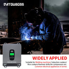 DATOUBOSS 24V 3.3kW 5.12kWh Solar Home Storage Backup Off Grid Kit 200Ah LiFePO4 (2x12V200Ah) + 3300W Hybrid Inverter 150A MPPT Pure Sine Wave, 24V DC to 220/230V AC, BMS Protection System, for RV Solar Home System - Xdatou | Rechargeable Lifepo4 Batteries Voltage Converters Inverter