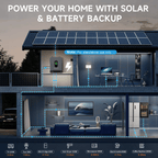 DATOUBOSS 3300W Hybrid Inverter 24V, Hybrid Solar Inverter On Grid, Supports Battery-Free Operation, 24V DC to 120V AC, BMS Protection System, with 150A MPPT for 24V Batteries - Xdatou | Rechargeable Lifepo4 Batteries Voltage Converters Inverter