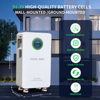 DATOUBOSS 48V 314Ah Lithium LiFePO4 Battery,Home Mobile Lithium Rechargeable Energy Storage,for DIY RV Car Solar Home System