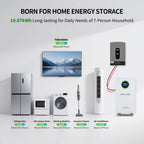 DATOUBOSS 48V 6kW 16kWh Solar Home Storage Backup Off Grid Kit314Ah LiFePO4(210A BMS)+ 6000W Solar Hybrid Inverter 120A MPPT Pure Sine Wave, 48VDC to 230VAC, 8500W PV Input, BMS Protection, Dust and Water-Resistant, for Solar Home RV Energy Storage - Xdatou | Rechargeable Lifepo4 Batteries Voltage Converters Inverter