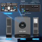 DATOUBOSS 48V 6kW 16kWh Solar Home Storage Backup Off Grid Kit314Ah LiFePO4(210A BMS)+ 6000W Solar Hybrid Inverter 120A MPPT Pure Sine Wave, 48VDC to 230VAC, 8500W PV Input, BMS Protection, Dust and Water-Resistant, for Solar Home RV Energy Storage - Xdatou | Rechargeable Lifepo4 Batteries Voltage Converters Inverter