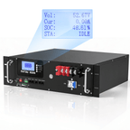 DATOUBOSS 51.2V 100Ah 3U Rack LiFePO4 Battery with LCD Display, 100A BMS, 6000+ Deep Cycle - Xdatou | Rechargeable Lifepo4 Batteries Voltage Converters Inverter