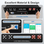 DATOUBOSS 51.2V 100Ah LiFePO4 Battery with 200A BMS + 11KW 48V Hybrid Inverter - Xdatou | Rechargeable Lifepo4 Batteries Voltage Converters Inverter
