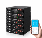 DATOUBOSS 51.2V 100Ah Rack Mount LiFePO4 Battery 5.12kWh, Grade A+ Cells, Bluetooth APP, BMS for RV & Solar Home System - Xdatou