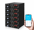 DATOUBOSS 51.2V 100Ah Rack Mount LiFePO4 Battery 5.12kWh, Grade A+ Cells, Bluetooth APP, BMS for RV & Solar Home System - Xdatou
