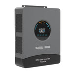 DATOUBOSS 6000W Solar Hybrid Inverter 48VDC to 230VAC, Pure Sine Wave Inverter,120A MPPT controller 48V lithium battery