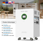 DATOUBOSS AIO System, 48V 12000W Hybrid Inverter + 628Ah LiFePO4 Battery for solar energy storage - Xdatou | Rechargeable Lifepo4 Batteries Voltage Converters Inverter