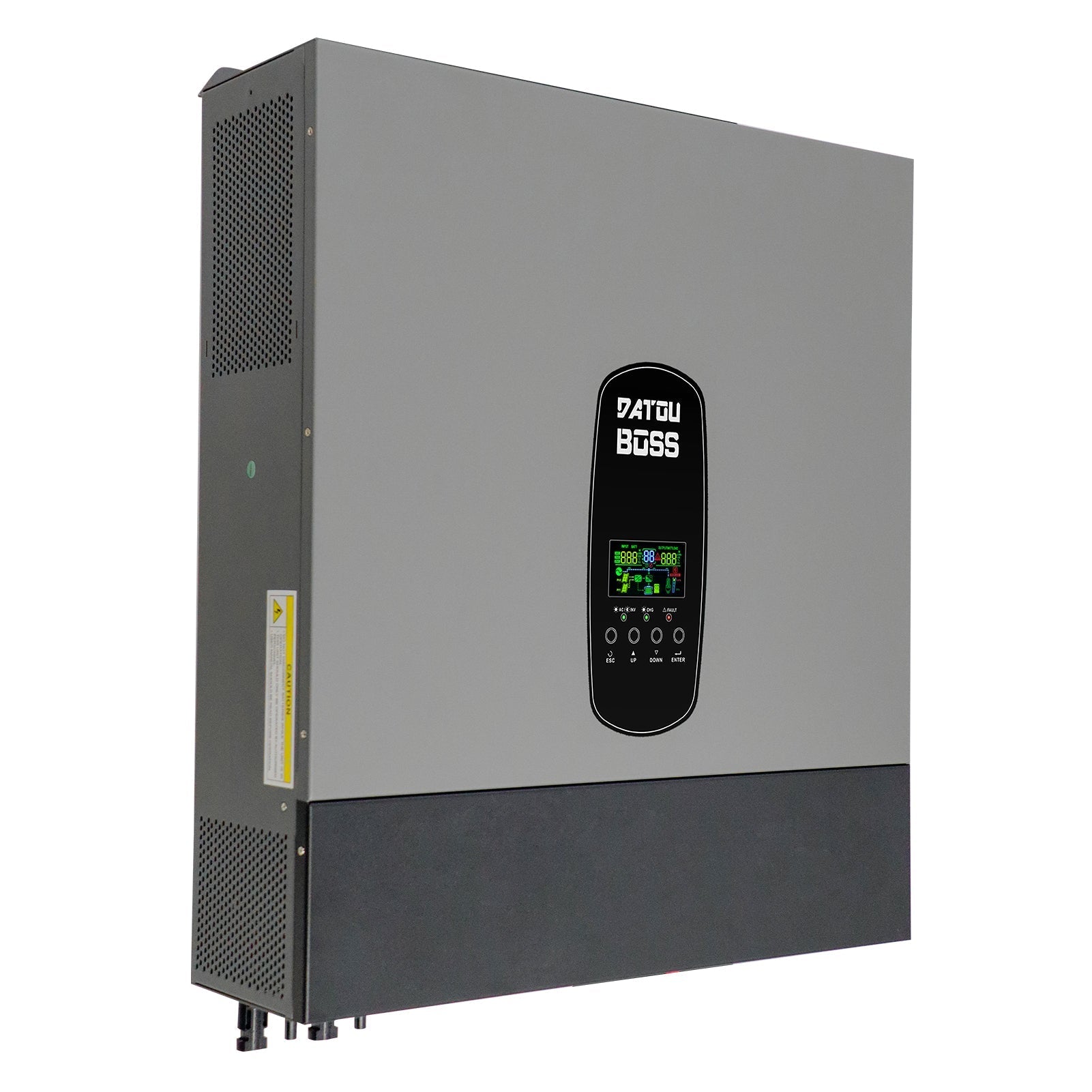 DATOUBOSS Hybrid Inverter 48V 11000W, Hybrid Solar Inverter On Grid, Supports Battery - Free Operation, 48V DC to 220/230V AC, BMS Protection System, with 150A MPPT for 48V, 18A PV Input(Compatible with WiFi 04) - Xdatou | Rechargeable Lifepo4 Batteries Voltage Converters Inverter Main image
