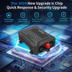 DATOUBOSS Universal Double Voltage Converter 2000W Pure Sine Wave Inverter, 12V/24V to 230V AC Voltage Converter, Peak Power 4000W Peak Power, with Intelligent Detection System & LCD Display & 2 EU Socket - Xdatou | Rechargeable Lifepo4 Batteries Voltage Converters Inverter