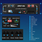 GRNPVRE 48V 100Ah LiFePO4 Battery, 5.12kWh 3U Rack Mount Server Battery, 100A BMS, 6000+ Cycles, for Off Grid Backup Power