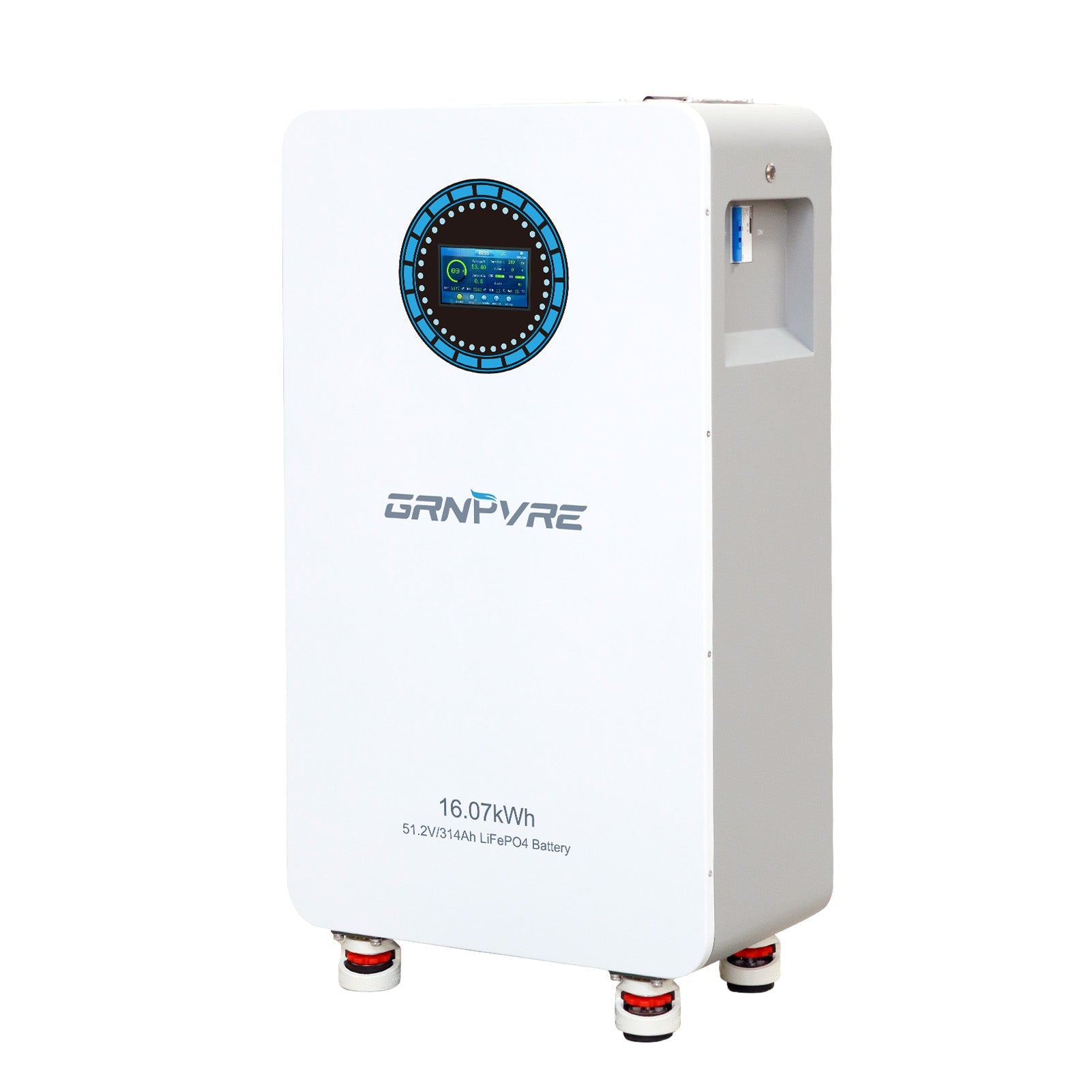 GRNPVRE 48V 314Ah LiFePO4 Battery 16Kwh Power Supply, 200A BMS, for Energy Storage Systems - Xdatou | Rechargeable Lifepo4 Batteries Voltage Converters Inverter Main image