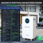 GRNPVRE 48V 314Ah LiFePO4 Battery 16Kwh Power Supply, 200A BMS, for Energy Storage Systems - Xdatou | Rechargeable Lifepo4 Batteries Voltage Converters Inverter