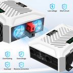 MFUZOP 3000W Pure Sine Wave Inverter, 12V to 230V AC Voltage Converter, Peak Power 6000W Peak Power, with Intelligent Detection System & LCD Display & 2 EU Socket - Xdatou | Rechargeable Lifepo4 Batteries Voltage Converters Inverter