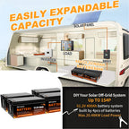 MFUZOP 48V 100Ah LiFePO4 Battery, 200A BMS, 6000+ Cycles for Solar Systems, energy storage - Xdatou | Rechargeable Lifepo4 Batteries Voltage Converters Inverter