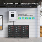MFUZOP Hybrid Inverter 5500W, 48V to 110V, 120A, MPPT, Off-grid, 50Hz/60Hz, for Solar Power - Xdatou | Rechargeable Lifepo4 Batteries Voltage Converters Inverter